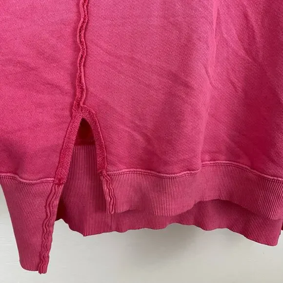 We The Free - Free People Camden Sweatshirt - Pink Phenom - Small - Picture 5 of 9